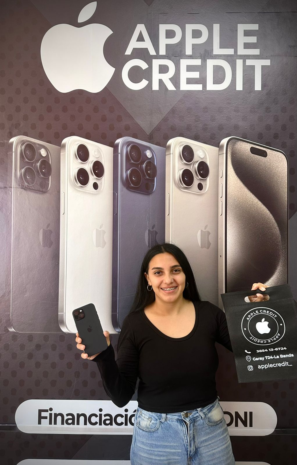 Cliente de Apple Credit: Sabrina